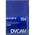 SONY LARGE DVCAM 184 MIN NO MEMORY CHIP - SEE OUR VIDEO COPYING PRICE LIST, (DVM184MNC)