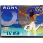   SONY   DVM60SE EXCELLENCE (IC MEMORY INC) MINI-DV TAPE.