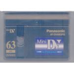   PANASONIC DVM63PQ MINI-DV PROFESSIONAL VIDEO TAPE NO I.C. code: AY-DVM63PQ