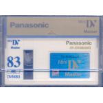   PANASONIC MASTER QUALITY 83 MINUTE MINI-DV. code: AY-DVM83MQ