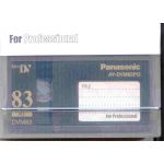   PANASONIC  83 MIN MINI DV VIDEO TAPE SUPPLIES