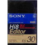 SONY PRO HI8 30 MIN EDITOR. code: E5-30HMEAD