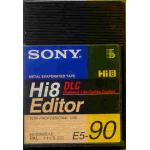 SONY PRO HI8 90MIN EDITOR. code: E5-90HMEAD