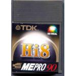 TDK E5-90HE HI-8 (ME) PRO VIDEO TAPE SUPPLIES