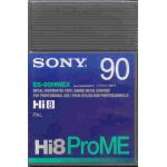 SONY HI-8 90 MIN (PRO) VIDEO TAPE. code E5-90HMEX