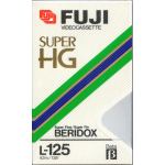 FUJI L-125 SHG BETAMAX. SUPER FINE BERIDOX.