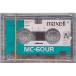 MAXELL 60 MIN MICRO CASSETTE. SOLD SINGLY. code: MC60UR
