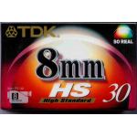 TDK P5-30HS VIDEO 8 TAPE