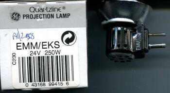 A1/258 24V 250W LAMPS BULBS - LAMPS BULBS & LIGHTING