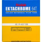 KODAK SUPER8  COLOR REVERSAL EKTACHROME 64 TUNGSTEN, 8S 1R 4227 EIB. code: KODAK 7280