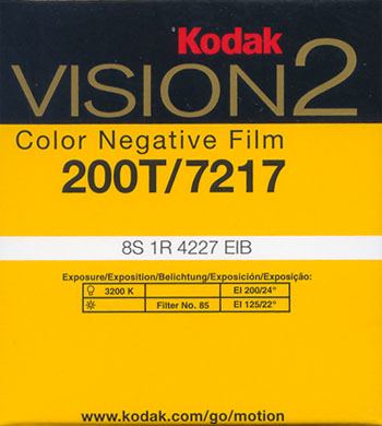   KODAK 7217 SUPER8 50ft  200 ASA 200 TUNGSTEN. code: KODAK 7217