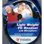 VERBATIM PC MICROPHONE AND HEADPHONE COMBO, SKYPE ETC: 41684