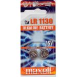 MAXELL 1.5V ALKALINE BUTTON BATTERY TWIN PACK MADE IN JAPAN