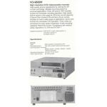 SONY HI BAND RECORDER PLAYER MEDICAL VO90600H - PROFESSIONAL VIDEO EQUIPMENT