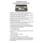 PANASONIC EDIT CONTROLLER AGA850 PROFESSIONAL VIDEO EQUIPMENT