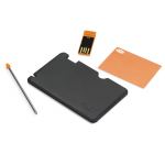 LACIE 4GB WRITECARD 131056 = USB STICK, PEN AND NOTEPAD IN CREDIT CARD LIKE SIZE. 131056