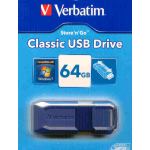 VERBATIM MEMORYSTICK 64GB CLASSIC USB DRIVE :43994