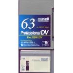 MAXELL 63MIN PROFESSIONAL DV TAPE FOR HDV/DV: 22903000