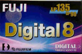 FUJI DIGITAL8 90 MIN CASSETTE FOR DIGITAL8 COPYING - VIDEO TAPE SUPPLIES