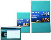  SONY LARGE 184 MIN MPEG MX BETACAM