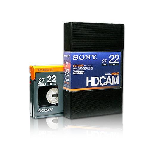 SONY 22 MIN HDCAM TAPE - VIDEO TAPE SUPPLIES