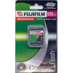 FUJI ULTRA FAST COMPACT FLASH CARD 40X 6MB PER SEC 512MB FOR PHOTOGRAPHIC, SECURITY & MEDICAL USE