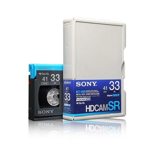 SONY 33 MIN SMALL HDCAM SR TAPE HI DEFINITION