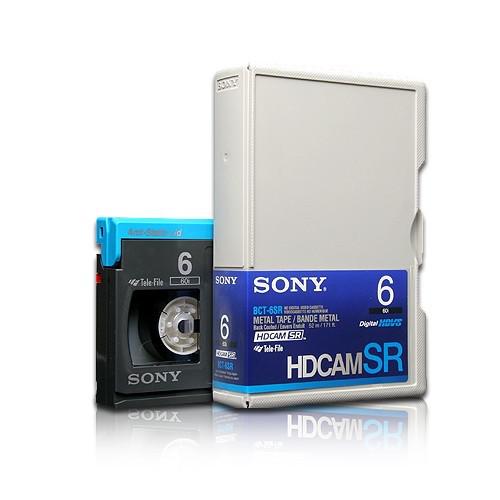 SONY 6 MIN SMALL HDCAM SR TAPE 60i TELEFILE
