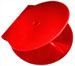 C-Shell CD/DVD Case in solid red