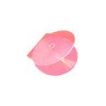 C-Shell CD/DVD Case in red transparent cd/dvd supplies