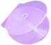 C-Shell CD/DVD Case in violet transparent cd/dvd supplies