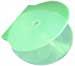 C-Shell CD/DVD Case in green transparent cd/dvd supplies
