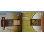 SONY 80 MIN MINI DISC COMPATIBLE WITH Hi-MD FOR SOUND RECORDING