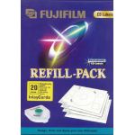 FUJI LA BELLE LABELLING KIT REFILL INLAY CARD 20 IN PACK COMPUTER CD/DVD SUPPLIES