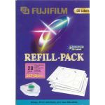 FUJI LA BELLE LABELLING KIT REFILL JETGLOSS 20 IN PACK COMPUTER CD/DVD SUPPLIES