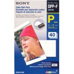 SONY video COLOUR PRINT PACK 40 SHEETS 4