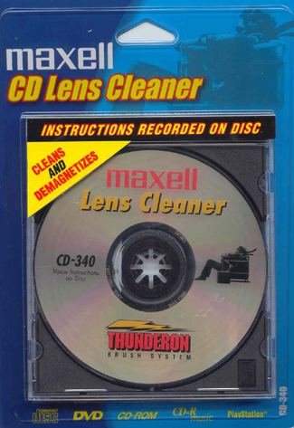 MAXELL CD LENS CLEANER (CD340) COMPUTER CD/DVD SUPPLIES