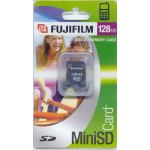 FUJI MINI SD SECURE DIGITAL CARD 128MB MOBILE PHONES PHOTOGRAPHIC