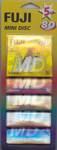 FUJI 80 MIN MINIDISC IN 5 PACK VARIOUS COLOURS - COMPUTER, CD & DVD SUPPLIES