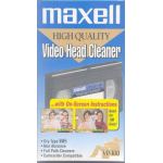 MAXELL VHS HEAD CLEANER DRY TYPE VIDEO TAPE SUPPLIES