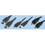 FIREWIRE 6 PIN M TO 4 PIN M 3 METRES - CABLES