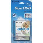 SONY TWIN PACK of 1.4GB 30 MIN DMR30 recordable, write once, single sided DVD disc for handycams COMPUTER, CD & DVD SUPPLIES