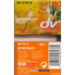   SONY   80 MIN PREMIUM MINI DV, NO IC MEMORY  - VIDEO TAPE SUPPLIES