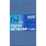 MAXELL LARGE  64 MIN DIGITAL BETACAM TAPE VIDEO TAPE