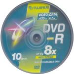 FUJI DVD-R 4.7GB 8X 10 IN CAKEBOX - COMPUTER, CD & DVD SUPPLIES
