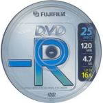 FUJI DVD-R 4.7GB 16x 25 PACK - COMPUTER, CD & DVD SUPPLIES