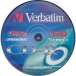 VERBATIM CDR 80 MIN 700MB WITH EXTRA PROTECTION SURFACE IN 50 PACK - COMPUTER, CD & DVD SUPPLIES