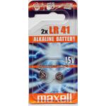 MAXELL 1.5V ALKALINE BUTTON BATTERY TWIN PACK MADE IN JAPAN