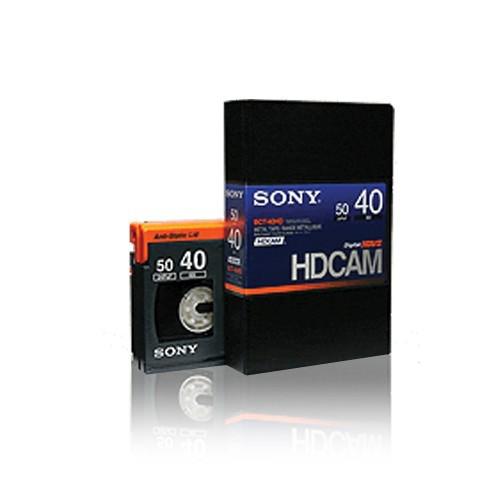  SONY 40 MIN HDCAM TAPE - HDCAM VIDEO TAPE SUPPLIES