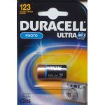 DURACELL CR123A/DL123A/EL123A 3V LITHIUM PHOTO BATTERY - BATTERIES